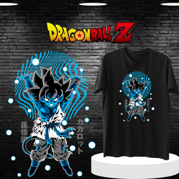 t shirt goku genki noir 580x580